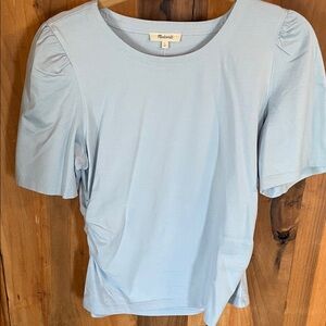 Madewell Light Blue Short Sleeve Tee